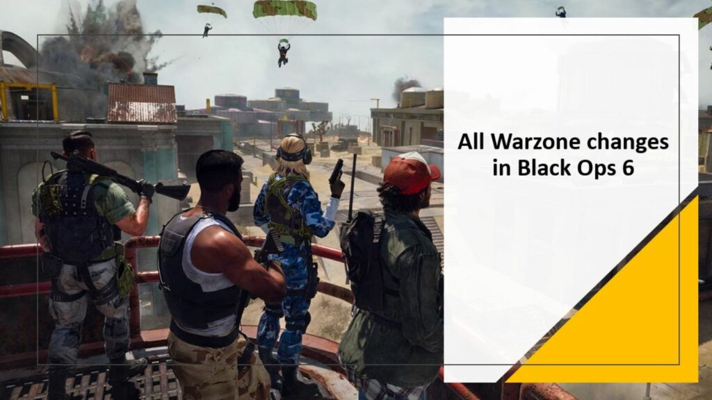 Black Ops 6 Operators at Area 99 in ONE Esports image for all the Warzone changes coming in BO6