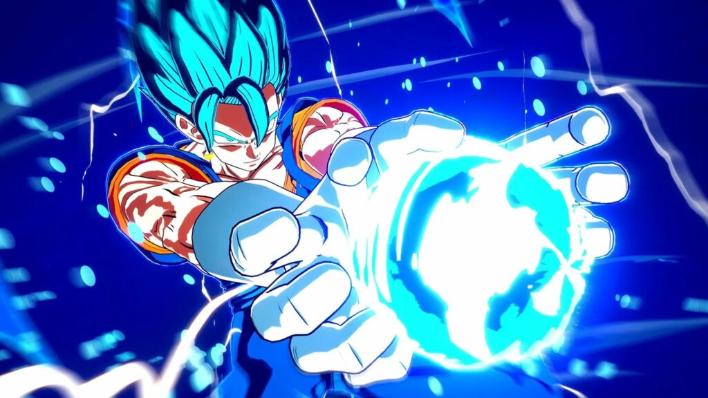 Vegito God Super Saiyan in Dragon Ball Sparking Zero