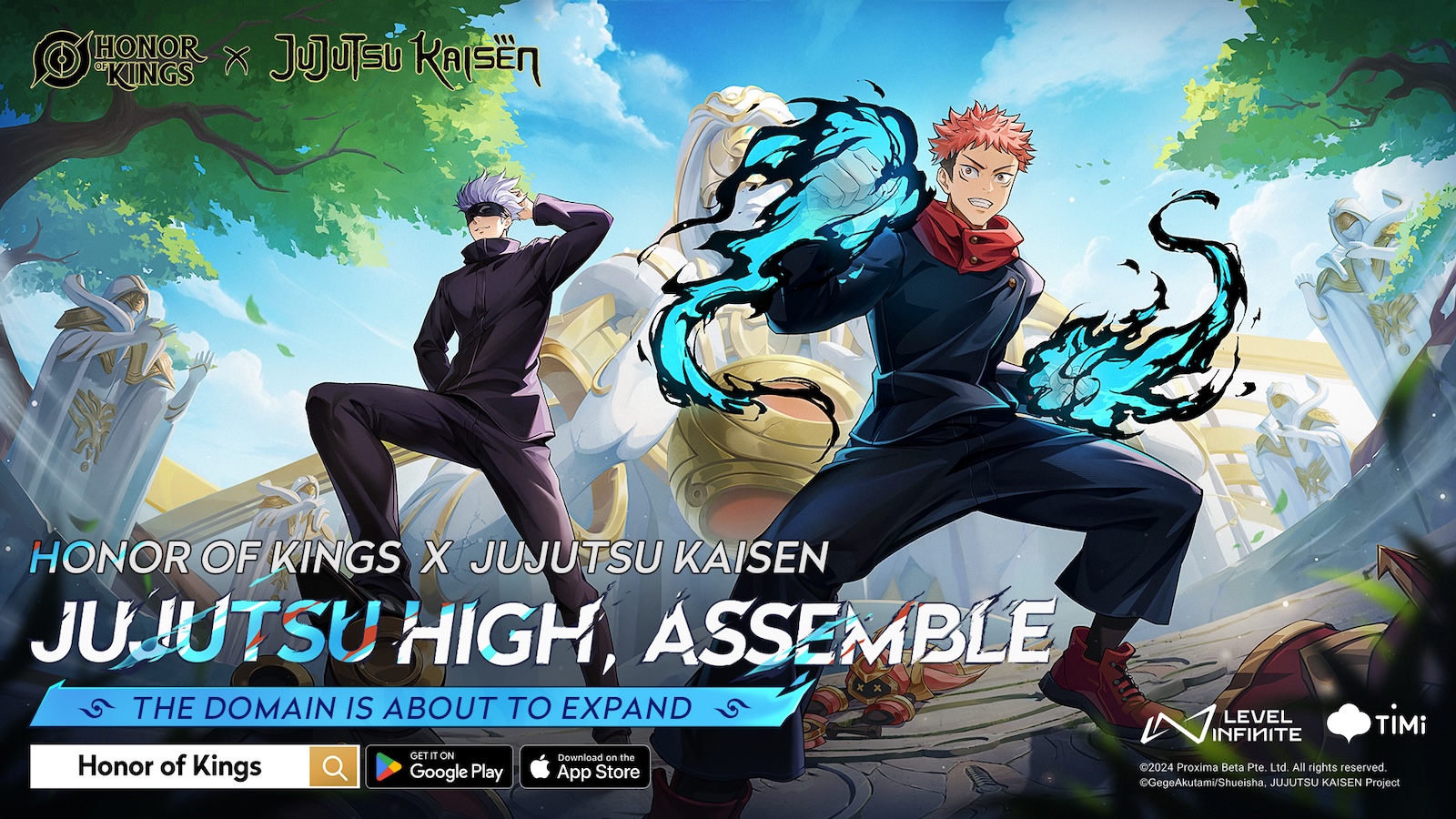 Honor of Kings x Jujutsu Kaisen collab is officially coming | ONE Esports