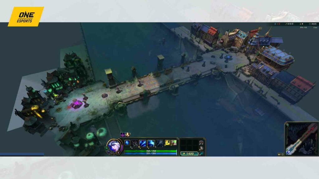 New ARAM map Bridge of Progress overview