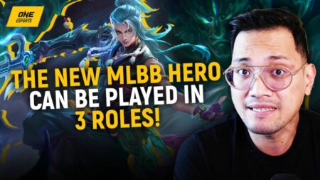 Mobile Legends: Bang Bang hero Suyou in ONE Esports' image for Samsung Weekly Video with Caisam "Wolf" Nopeuto as presenter