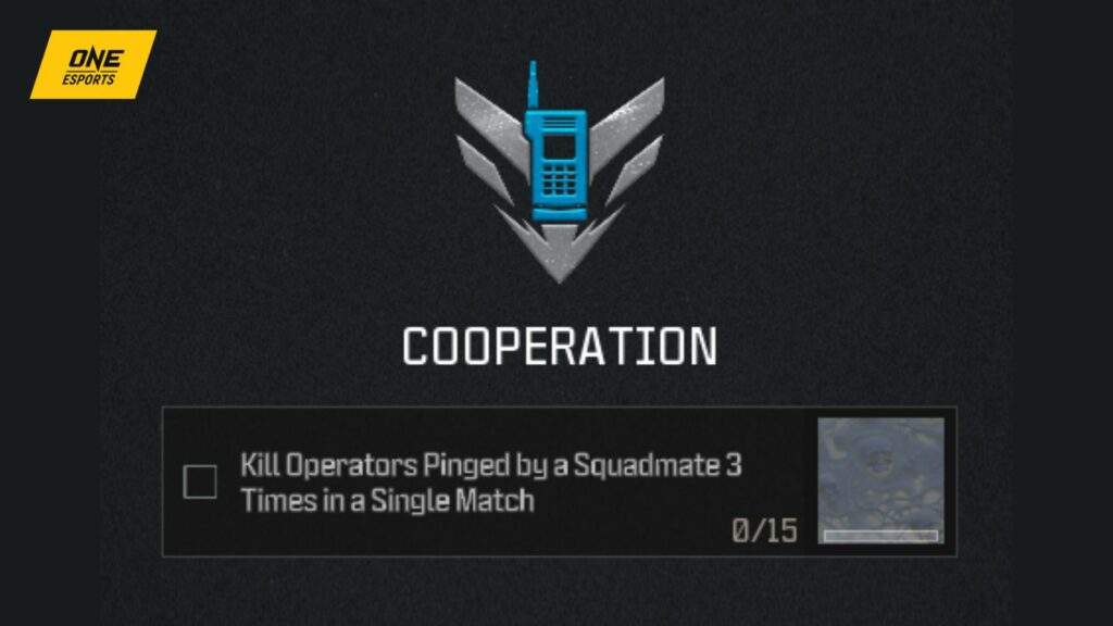 Cooperation challenge in Warzone Season 6