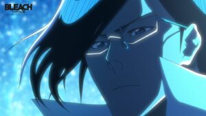 Bleach TYBW character Ishida Uryu seen in episode 7 part 3 titled Gate of the Sun