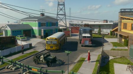 A view of Nuketown map in Black Ops 6