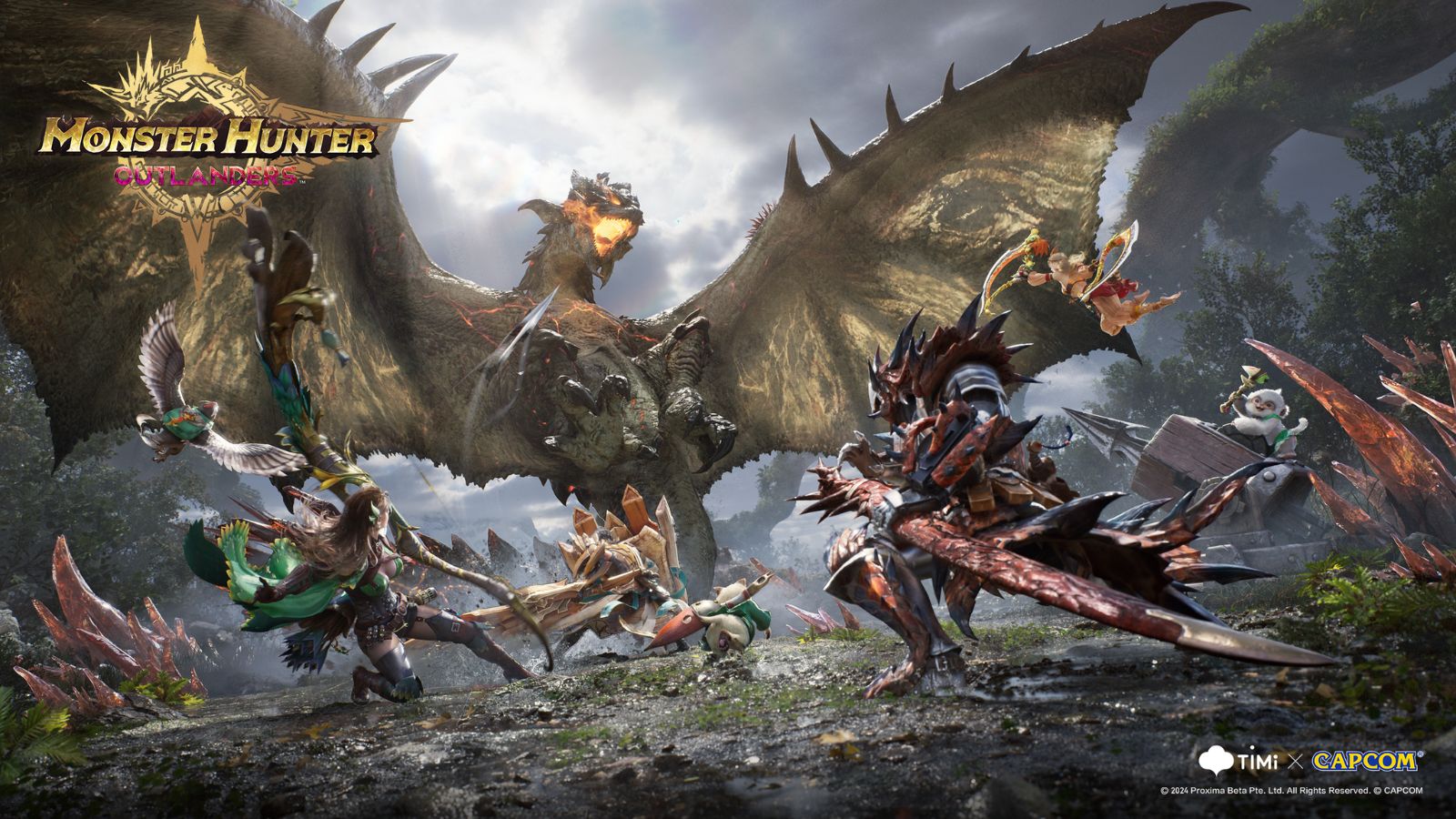 How to join the Monster Hunter Outlanders playtest