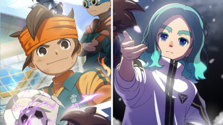 Inazuma Eleven Movie key visuals for both Prologue to the New Heroes and The Legendary Kickoff