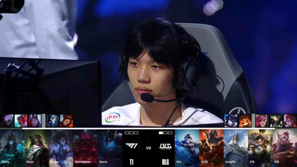 LoL Worlds 2024 final T1 vs BLG game 2 draft