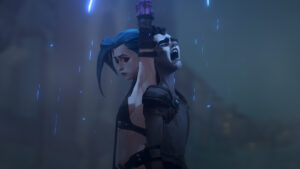 Jinx and Mylo in Arcane season 1