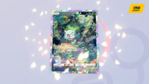 Bulbasaur full art Flair in Pokemon TCG Pocket