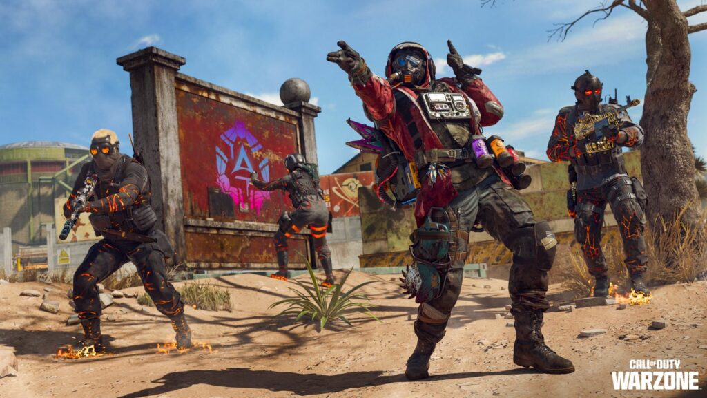 Operator performing an emote in Black Ops 6 Warzone