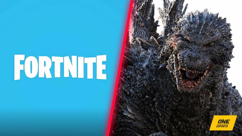 Godzilla cruzado de Fortnite