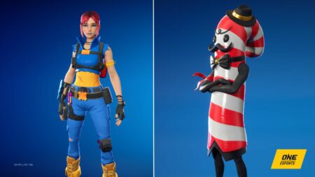 Two Fortnite skins