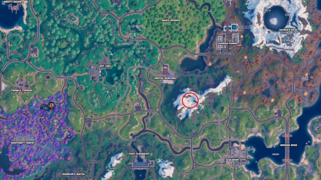 Fortnite Mariah Carey location