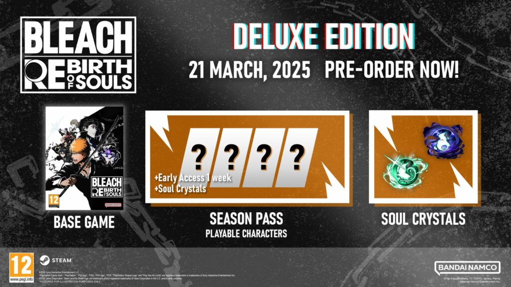 Contenido de Bleach Rebirth of Souls Edición Deluxe