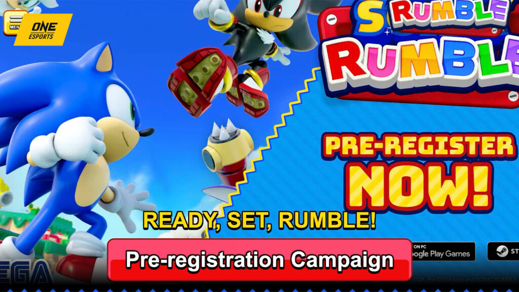 Cómo preinscribirse en Sonic Rumble a través del sitio web oficial del juego