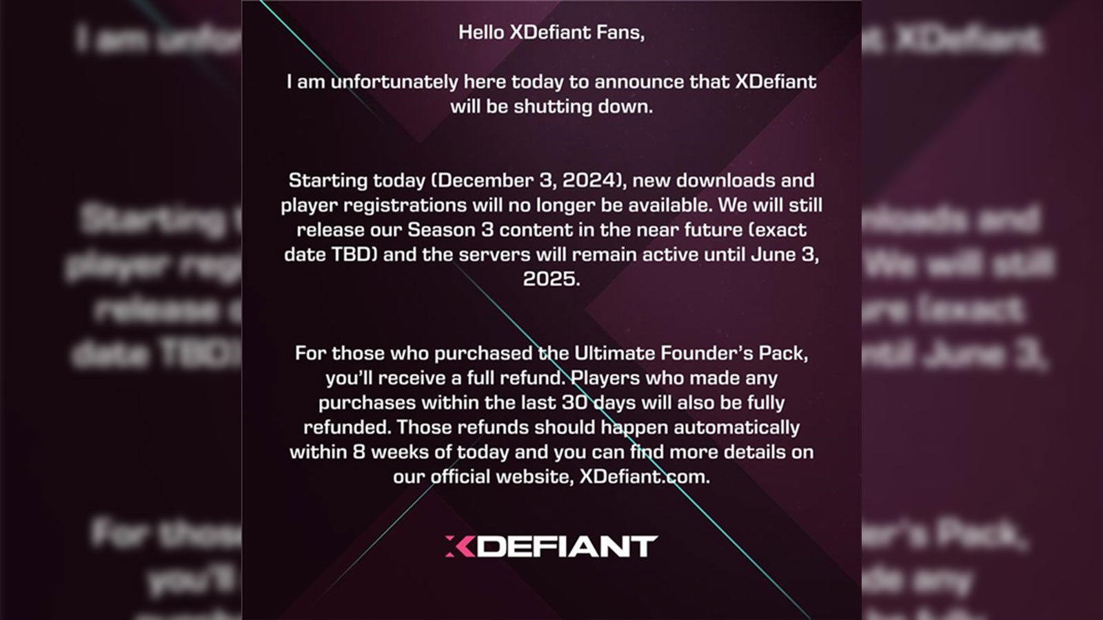 Why is XDefiant shutting down? Ubisoft drops truth bombs ONE Esports