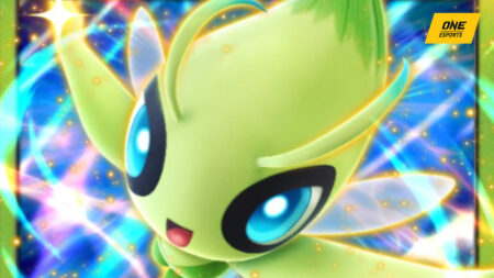 Celebi EX card from Pokemon TCG Pocket