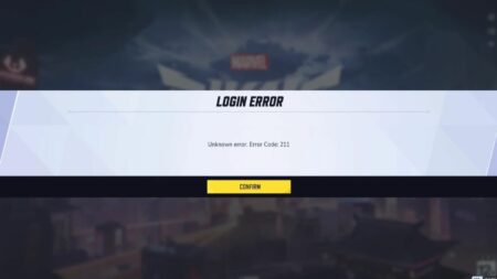 Marvel Rivals error code 211