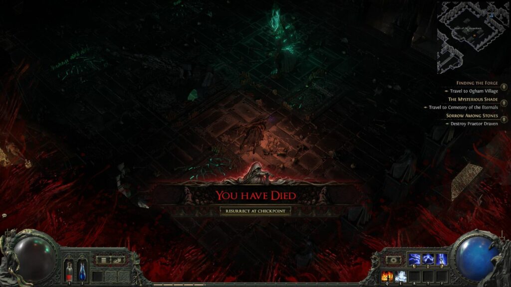 Path of Exile 2 death