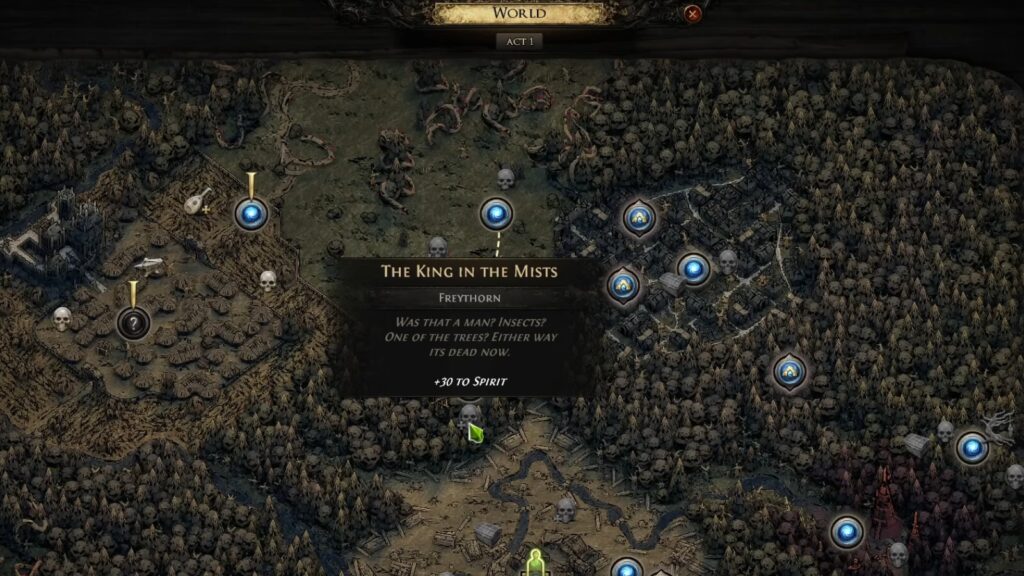 El Rey en la Niebla Path of Exile 2