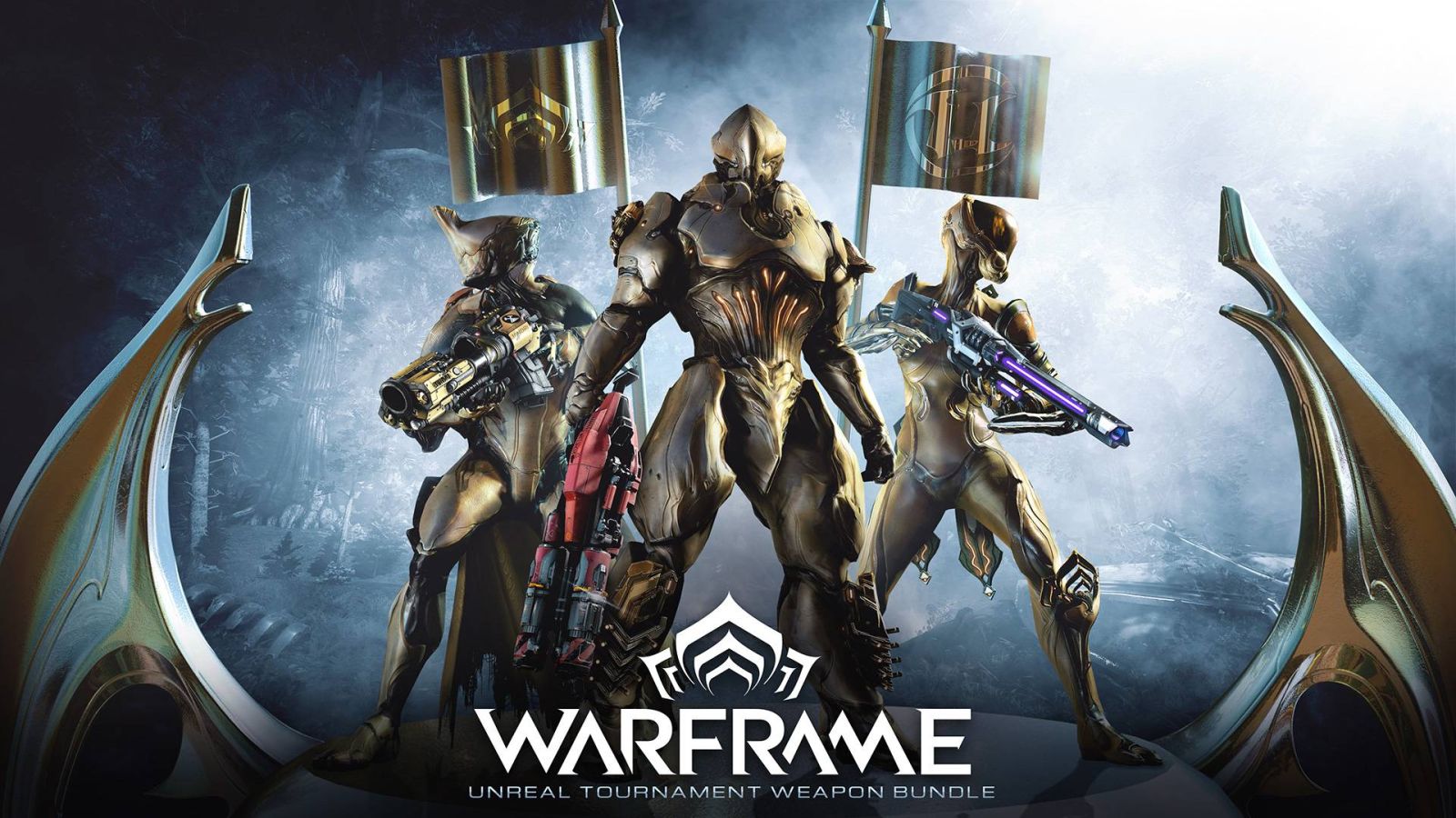 Cara mendapatkan skin Warframe Unreal Tournament gratis