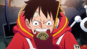 Monkey D. Luffy in One Piece's Egghead Arc