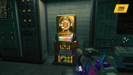 Stamin-Up Perk-a-Cola machine on Terminus map in Black Ops 6 Zombies