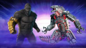 Fortnite Kong skin and Mechagodzilla skin