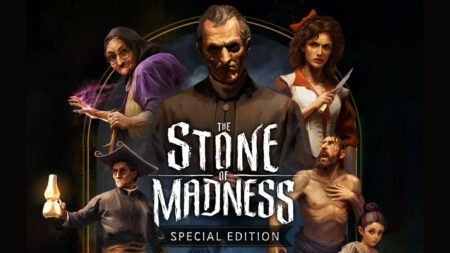 The Stone of Madness Deluxe Edition or Special Edition key visual