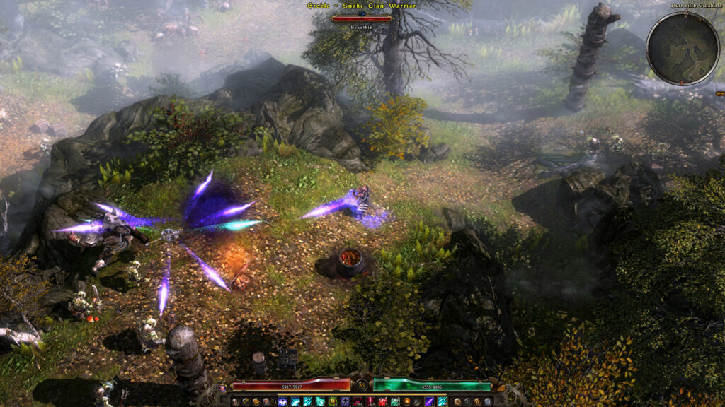 Captura de pantalla del juego Grim Dawn