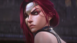 Katarina in League of Legends' Welcome to Noxus cinematic