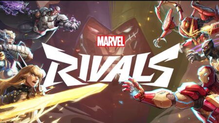 Marvel Rivals key art with heroes and villains