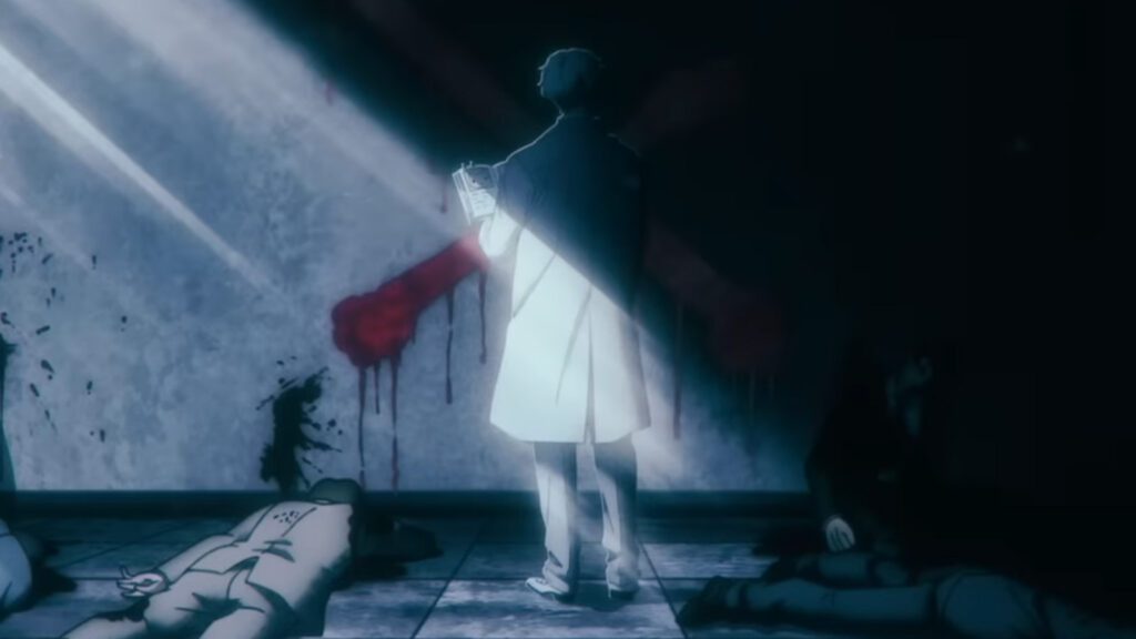 All Sakamoto Days seiyuu, characters, story Slur's back turned in Sakamoto Days trailer