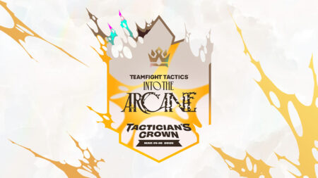 Teamfight Tactics Into the Arcane Tactician's Crown logo