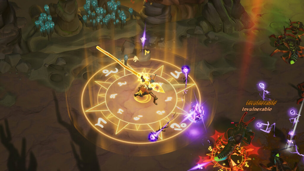 Captura de pantalla del juego Torchlight 3