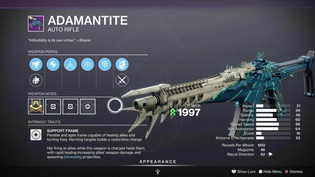 Destiny 2 Legal Action Ii God Roll Destiny 2 Adamantite god roll -- powerful auto rifle for PvE | ONE Esports
