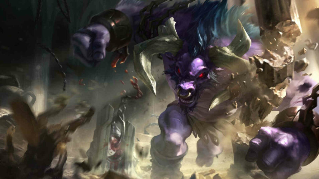 Fondo de pantalla oficial de Alistar Splashart