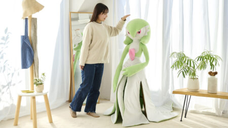 Size comparison of new life-size Gardevoir Plush