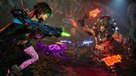 Borderlands 4 gameplay showing co-op in official screenshot