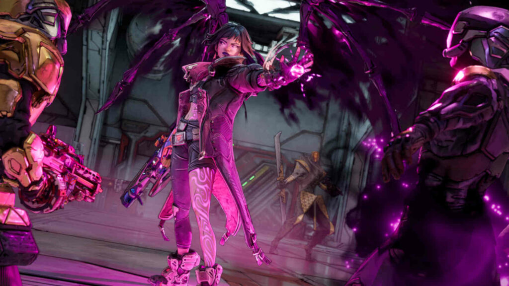 New Borderlands 4 gameplay reveals updated gear system and improved co-op features Vex in Borderlands 4