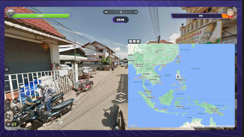 The greatest Geography game in the world joins Esports World Cup Festival 2025 GeoGuessr official screenshot featuring the Philippines