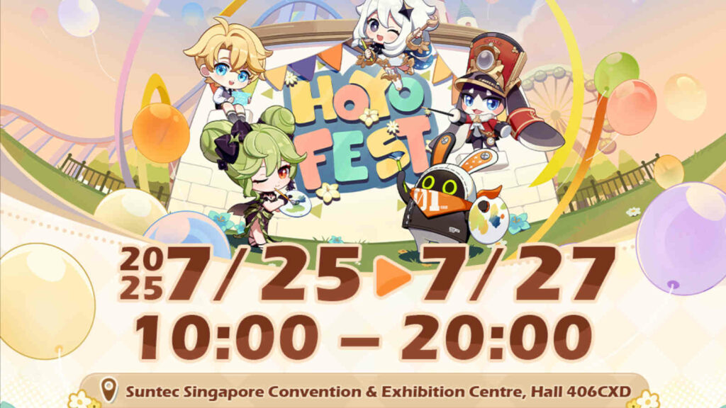 Where to buy tickets for HoYoFEST 2025 -- fast passes available! HoYoFEST 2025 Singapore