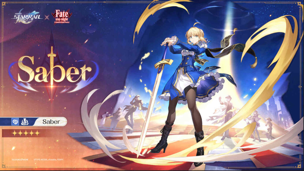 Fate stay night x Honkai Star Rail collaboration release date -- plus how to get Archer for free Fate stay night x Honkai Star Rail collaboration - Saber