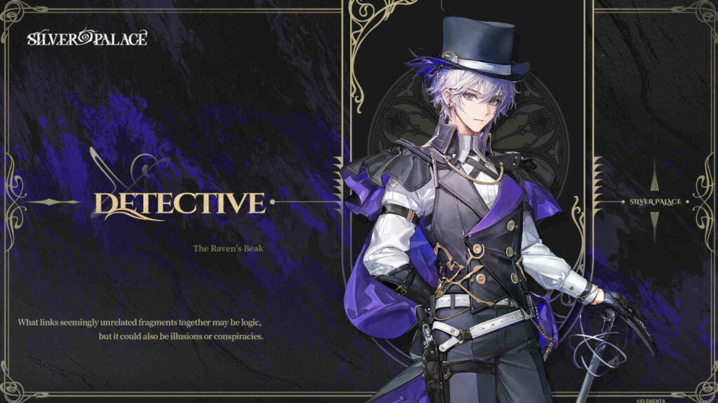Silver Palace is a new fantasy adventure ARPG full of Victorian charm Silver Palace Detective (male)