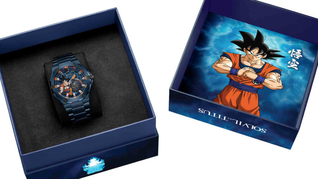 Where to buy the exclusive Solvil et Titus x Dragon Ball Super Limited Edition watches Solvil et Titus x Dragon Ball collection feature: Voyager Collection “Son Goku” Limited Edition Automatic Mechanical Watch in box