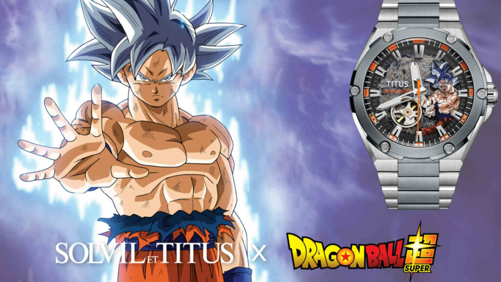 Where to buy the exclusive Solvil et Titus x Dragon Ball Super Limited Edition watches Voyager Collection “Ultra Instinct Goku” Limited Edition Automatic Skeleton Watch