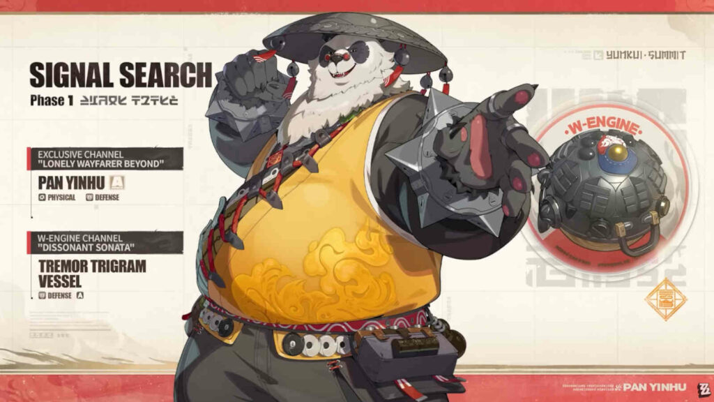 Zenless Zone Zero 2.0 release date, banners, Agents, W-Engines, new content Zenless Zone Zero 2.0 banner phase 1 Pan Yinhu