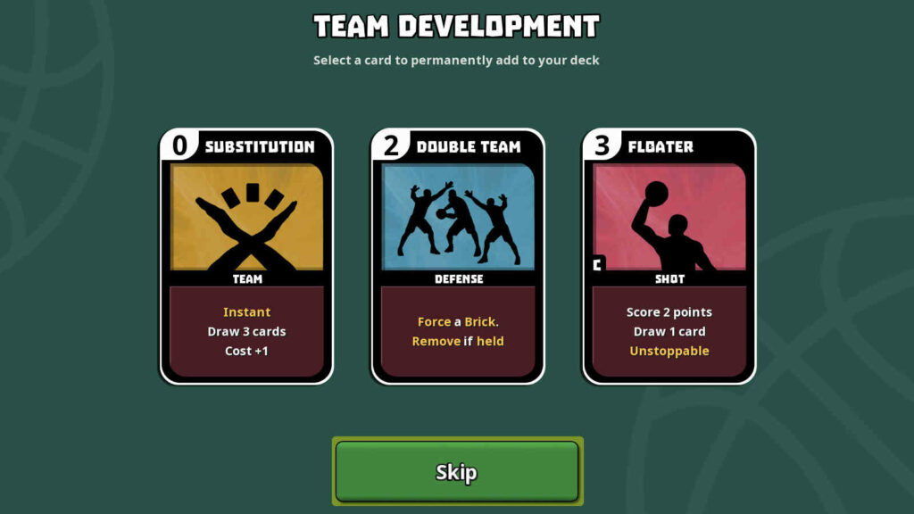 Clutchtime Team development screenshot