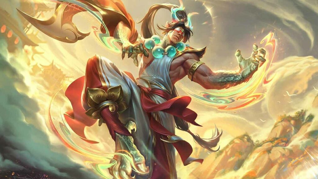 League of Legends patch 25.12 targets multiple junglers and top laners in preparation for MSI Dragonscale Lee Sin official wallpaper splashart