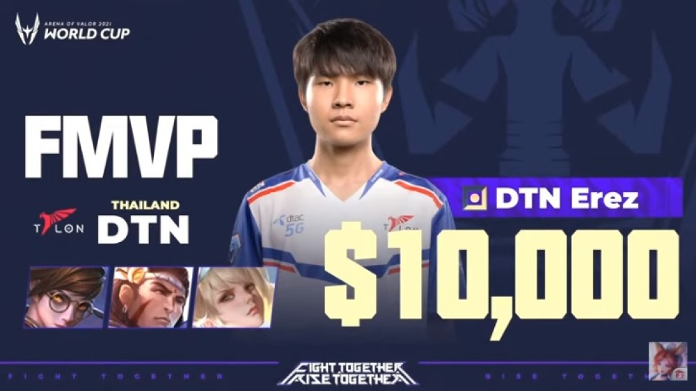 AoV, Erez, dtac Talon Esports, MVP, AWC 2021
